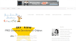 Desktop Screenshot of jesuslovesmedevotions.com